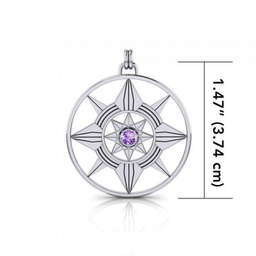 Be a Star Silver Pendant by Sibylle Grummes Unruh TPD1259 - Jewelry